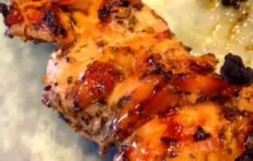 Grilled Tamarind and Orange Glazed Chicken