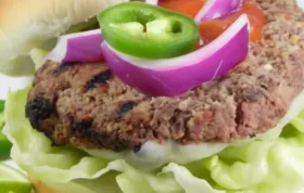 Grilled Tequila Lime Burgers Recipe