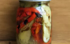 Grilled Vegetables with a Tangy Pickled Twist