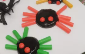 Halloween Jell-O Spiders - Delicious and Creepy Halloween Treat