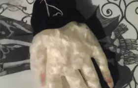 Halloween Popcorn Hands