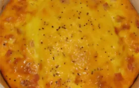 Ham and Cheese Omelet Casserole