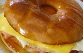 Hammy Egg Maple Bagel