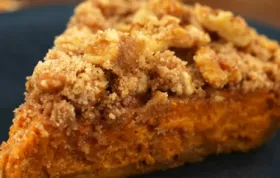 Harvest Walnut Pumpkin Pie