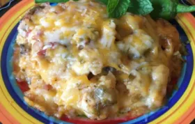 Hatch Chile Enchilada Pie