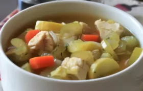 Healthy and Delicious Low Carb Chicken Vegetable Soup Recipe