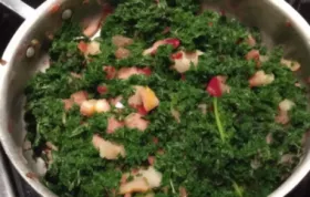 Healthy and Delicious Sauteed Kale with Apples Recipe