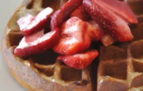 Healthy and Delicious Whole Grain Waffles Recipe