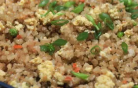 Healthy and Flavorful Cauliflower Rice Stir Fry Recipe