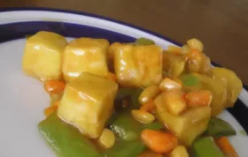 Healthy and Flavorful Orange Beef-Style Tofu Stir Fry Recipe