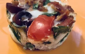 Healthy Breakfast Recipe: Baked Spinach and Egg White Muffins
