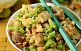 Healthy Cauliflower Fried Rice Recipe with a Twist