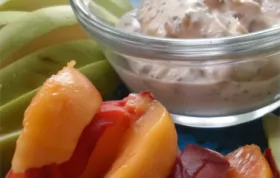 Healthy Peanut Butter and Fruit Dip