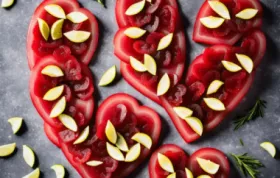 Heart Shaped Carpaccio: A Romantic and Elegant Dish