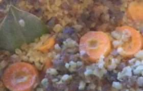 Hearty and Delicious Beef and Barley Casserole Recipe