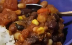 Hearty and Delicious Vegetarian Chili