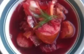 Hearty and Flavorful Beef Borscht Recipe