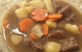 Hearty and Flavorful Classic American Beef Stew Recipe