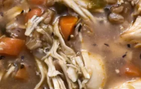 Hearty and Healthy Instant Pot Chicken and Farro Soup