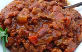 Hearty and Spicy Boilermaker Tailgate Chili Recipe