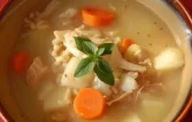 Hearty Turkey Stew with a Mix of Fresh Vegetables