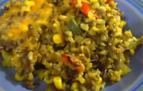 Hearty Wild Rice and Beef Casserole