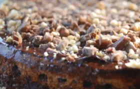 Heavenly Chipped Chocolate and Hazelnut Cheesecake Recipe