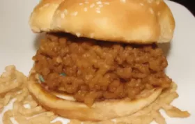 Hodie's Sloppy Joes