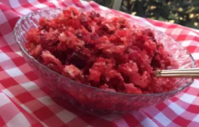 Holiday Cranberry Relish