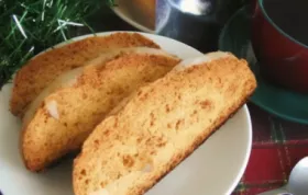 Homemade Almond Biscotti Recipe