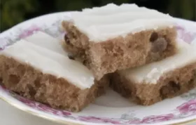 Homemade Applesauce Bars