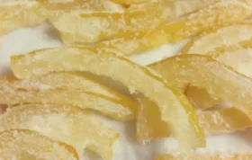 Homemade Candied Lemon Peel Recipe