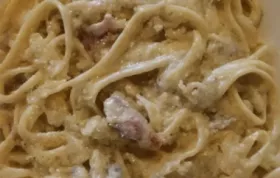 Homemade Chicken Fettuccine