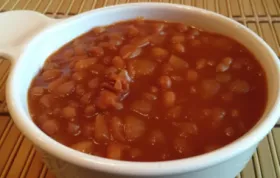 Homemade Easy Baked Beans Recipe