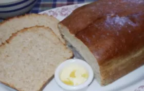 Homemade Honey Wheat Bread Recipe