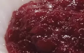 Homemade Oranged Cranberry Sauce