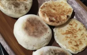 Homemade Sourdough English Muffins for a Delicious Breakfast Treat