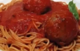 Homemade Spaghetti Sauce with a Kick