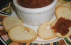 Homemade Sun-Dried Tomato Spread Recipe