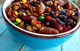 Homemade Tasty Maple Trail Mix Recipe