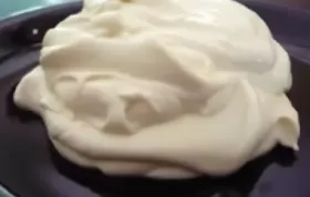 Homemade Whipped Cream Recipe