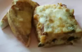 Homestyle Mushroom Lasagna