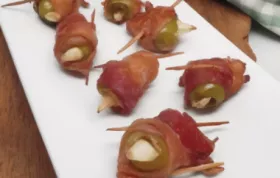 Horse-Eyes Olive Skewers