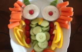 How to Make a Fun and Healthy Owl Veggie Tray