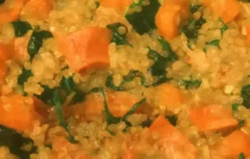 Indian Sweet Potato and Lentil Soup