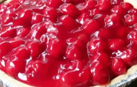 Indulge in a delicious Cherry Cheesecake