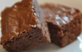 Indulge in the rich chocolate goodness of these Fudgy Brownies