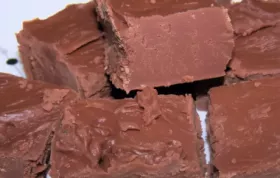 Indulge in the rich flavors of chocolate with this decadent Duo Chocolate Fudge recipe.