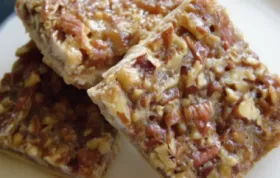 Indulge in these decadent pecan pie bars for a sweet treat!