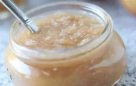 Instant Pot Easy Maple Syrup Applesauce